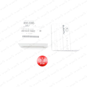 New Genuine Subaru Impreza WRX STi Forester Legacy Red Push Start Button Cover