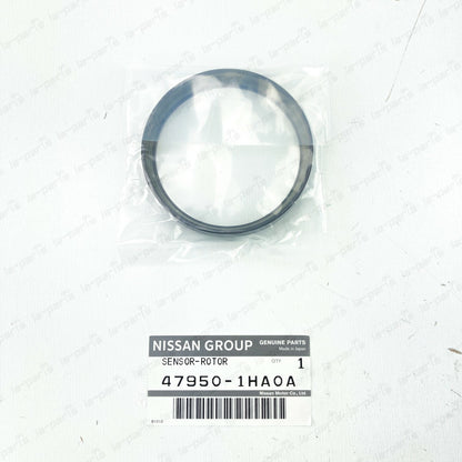 NEW GENUINE NISSAN ABS SENSOR-ROTOR ANTISKID REAR 47950-1HA0A