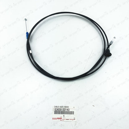 NEW GENUINE TOYOTA  07-11 CAMRY CABLE ASSY, HOOD LOCK CONTROL 53630-33140