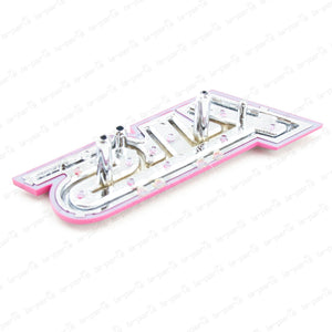 NEW GENUINE SUBARU 2004 IMPREZA WRX STI GDB FRONT GRILL EMBLEM BADGE PINK JDM