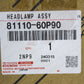 New Genuine Toyota Land Cruiser FZJ70 BJ70 FZJ75 FZJ79 Headlamps Kit 81110-60P90