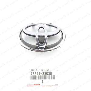 New Genuine Toyota 1997-2001 Camry Front Radiator Grille Emblem 75311-33030