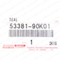 Genuine Toyota 85-87 Land Cruiser BJ70 Hood To Radiator Support Seal 53381-90K01