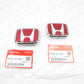 GENUINE HONDA INTEGRA DC2 DB8 TYPE-R FRONT & REAR EMBLEMS JDM ITR RED BADGES OEM