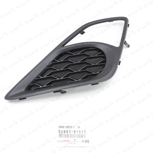 NEW GENUINE TOYOTA 13-16 SCION FR-S FRONT LEFT BUMPER HOLE COVER SU003-01517