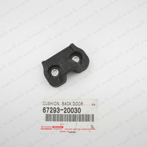 6729320030 Genuine Toyota CUSHION, BACK DOOR LOWER STOPPER 67293-20030