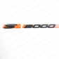 New Genuine OEM Honda 00-09 S2000 AP1 AP2 Side Fender Black Emblems "S 2000"
