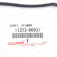 New Genuine Toyota Lexus Valve Cover Gasket Set 11213-50031 & 11214-50011