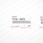 GENUINE TOYOTA LEXUS 91-97 LAND CRUISER FZJ80 LX450 REAR DOOR BELT MOULDING SET