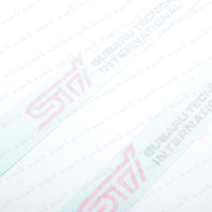 Genuine OEM Subaru WRX STi Door Decal "STi Subaru Technica International" Qty:2