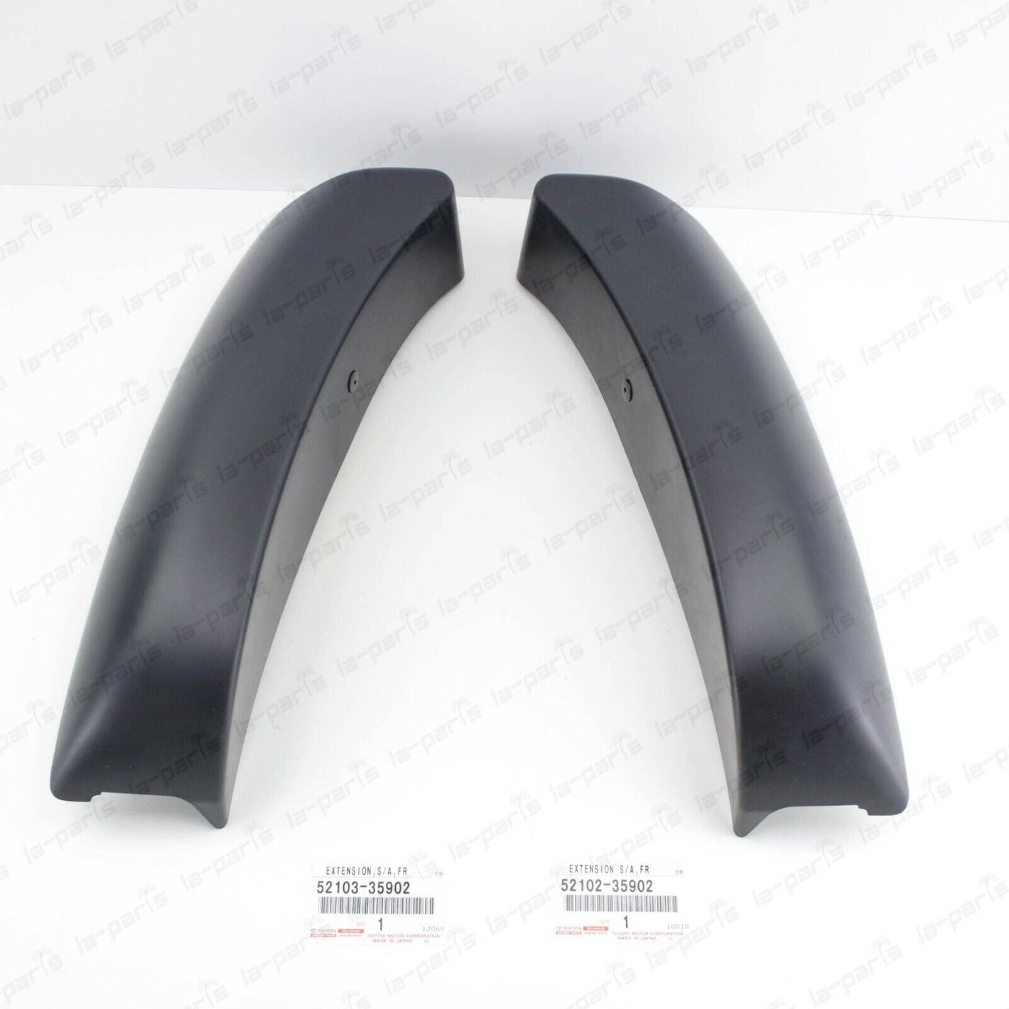 Genuine Toyota 1999-2002 4Runner Front Bumper Flare Extension Set Left + Right