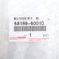 Genuine OEM Toyota 91-97 LC80 LX450 LH Rear Door Quarter Window Seal 68189-60010