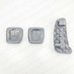 Genuine For Nissan GT-R R32 R33 R34  Accelerator Brake Clutch Pedals Pads Set 3
