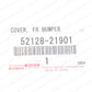 NEW GENUINE FOR SCION 11-13 tC DRIVER SIDE FRONT BUMPER HOLE COVER 52128-21901