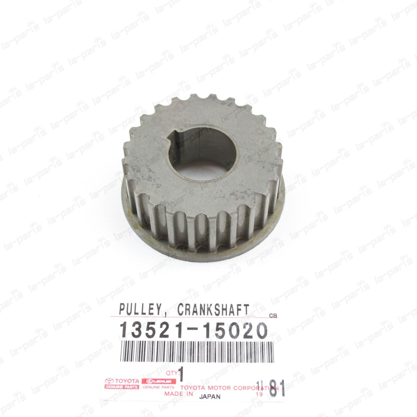 NEW GENUINE FOR TOYOTA 93-95 COROLLA CELICA CRANKSHAFT TIMING PULLEY 13521-15020