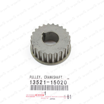 NEW GENUINE FOR TOYOTA 93-95 COROLLA CELICA CRANKSHAFT TIMING PULLEY 13521-15020