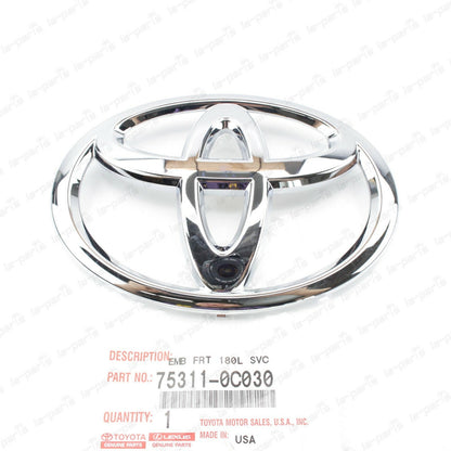 New Genuine Toyota 08-22 Sequoia 07-18 Tundra Front Grille Emblem 75311-0C030