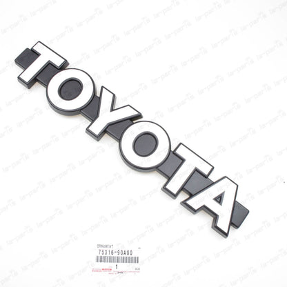 GENUINE TOYOTA 81-87 LAND CRUISER FJ60 FJ62 HJ60 FRONT GRILLE EMBLEM 75316-90A00