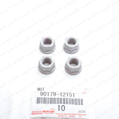 New Genuine OEM Toyota Lexus Sway Bar Link Nut 90179-12151 Qty: 4