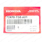 GENUINE HONDA 12-15 CIVIC 2 DOOR COUPE FRONT LEFT DOOR PILLAR MOLDING TRIM