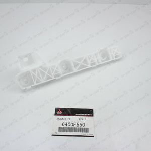 NEW GENUINE MITSUBISHI LANCER RIGHT PASSENGER SIDE FRONT BUMPER BRACKET 6400F550