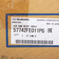 New Genuine Subaru Impreza 03-05 WRX STi Blue Front Bumper Driver Air Dam Skirt
