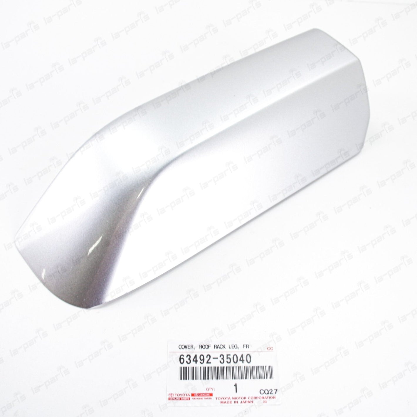 New Genuine OEM Toyota 10-22 4Runner Silver Front Driver Side Roof Rack Cover