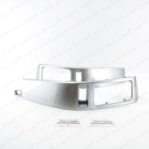 New Genuine Toyota Lexus GX470 Instrument Air Vent Finish Panel Garnish Set