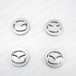 SET OF 4 NEW GENUINE MAZDA CENTER  WHEEL CAP G22C-37-190A