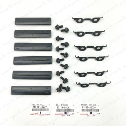 GENUINE TOYOTA LC200 LEXUS 2003-2019 GX 460 GX 470 ROOF RACK REMOVAL KIT