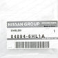 New Genuine Nissan JDM 400R Infiniti Q50 Q60 Trunk Badge Redsport Emblem