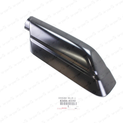 Genuine Toyota 02-07 Land Cruiser Driver Side Rear Roof Rack Cover 63494-60060