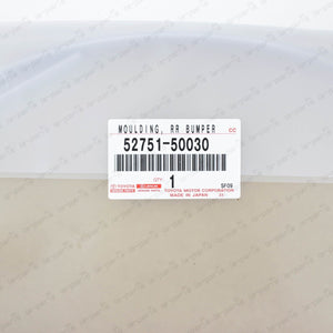 New Genuine Lexus 2001-2006 Ls430 Rear Bumper Chrome Moulding 52751-50030