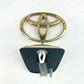 GENUINE TOYOTA 98-07 LAND CRUISER 100 HOOD EMBLEM BADGE GOLD 75303-60080