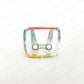 Genuine Honda 92-95 Civic EG Hatchback 3 Door Rear H Emblem Badge Chrome OEM