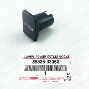 NEW GENUINE TOYOTA CIG LIGHTER AC POWER OUTLET SOCKET CAP COVER PLUG 85535-33060