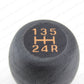 GENUINE SUZUKI 1986-1988 SAMURAI JIMNY SHIFT KNOB 12MM BLACK 5 SPEED 28113-83002