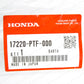 New Genuine OEM Honda Acty Vamos Honda Z E07Z Engine Air Filter 17220-PTF-000