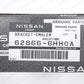 New Genuine OEM Infiniti 17-22 Q50 Front Grille Emblem Bracket Base 62866-6HH0A