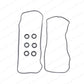 New Genuine Toyota FJ Tundra 4Runner 4.0 L Valve Cover Gaskets W/spark Plug Seal
