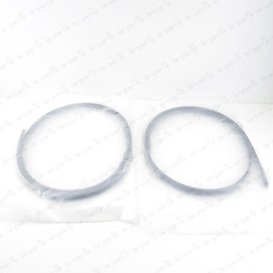 NEW GENUINE  TOYOTA 07-11 YARIS HATCH ROOF DRIP SIDE FINISH MOULDING SET OF 2