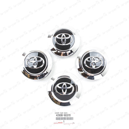 Genuine Toyota 16-21 Land Cruiser Allow Wheel Center Cap 4260B-60370 SET OF 4