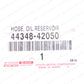 New Genuine Toyota 01-05 Rav4 Oil Reservoir Power Steering Hose 44348-42050