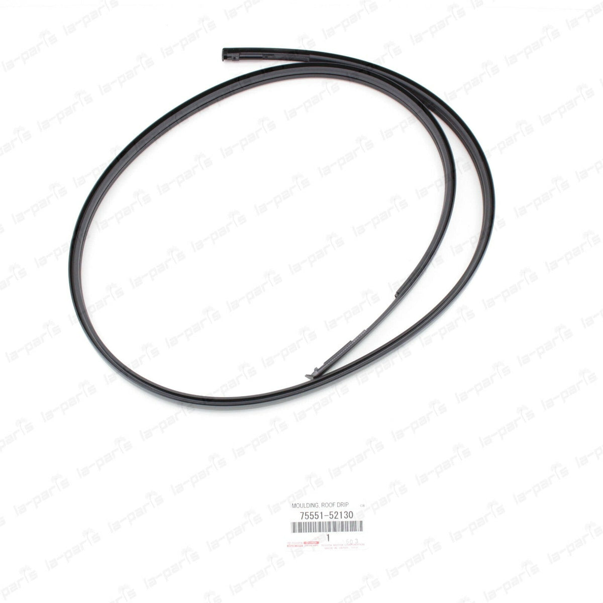 NEW GENUINE TOYOTA 07-11 YARIS HATCH ROOF DRIP SIDE FINISH MOULDING 75551-52130