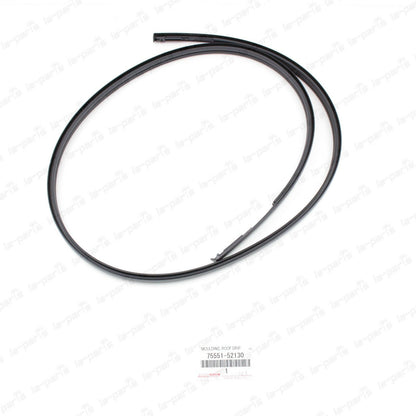 NEW GENUINE TOYOTA 07-11 YARIS HATCH ROOF DRIP SIDE FINISH MOULDING 75551-52130