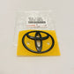 New Genuine OEM Toyota 1993-1998 Supra JZA80 MK4 Front Bumper  Emblem Badge