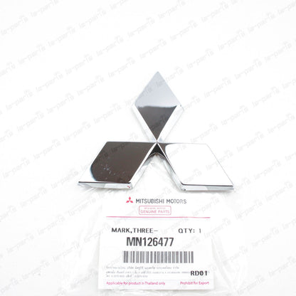 New Genuine Mitsubishi 04-07 Lancer Rear Emblem Badge Triple Diamond MN126477