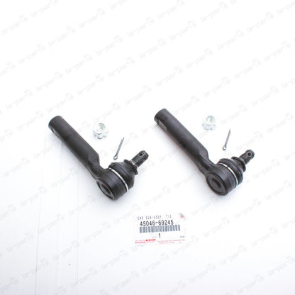 New Genuine OEM Toyota 10-24 4Runner Fj Cruiser Tie Rod End 45046-69245 Pair