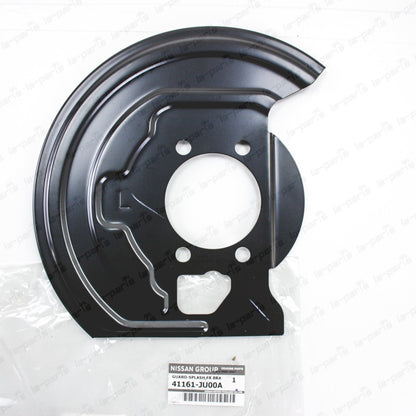 Genuine Nissan 11-17 Juke 09-15 Rogue Front Driver Brake Dust Shield 41161-JU00A