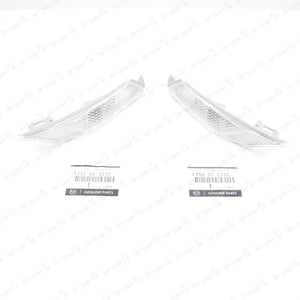 GENUINE MAZDA RX-8 CLEAR CORNER SIDE MARKERS INDICATOR LIGHTS SET  LEFT + RIGHT